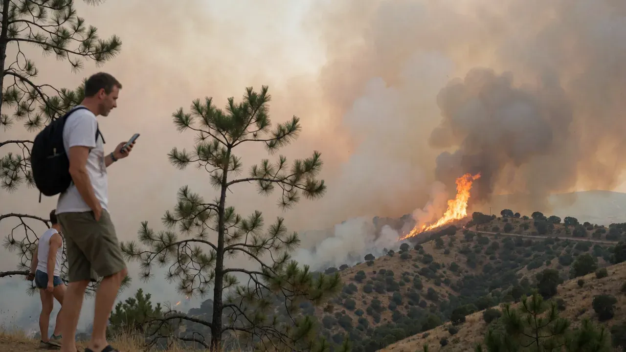 Napa Valley wildfire near Wine Country resort triggers evacuation warning
