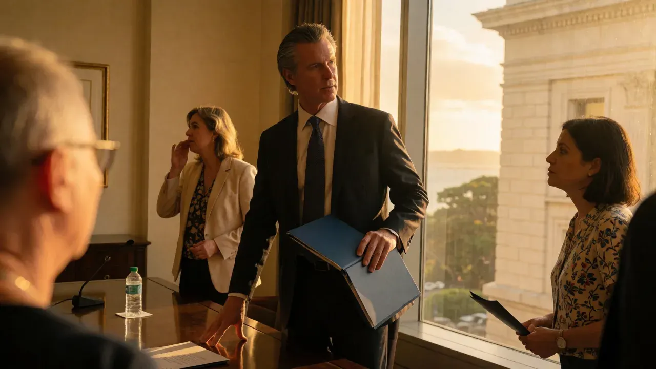 Will Gavin Newsom raise public safety pensions? It may hinge on his presidential hopes