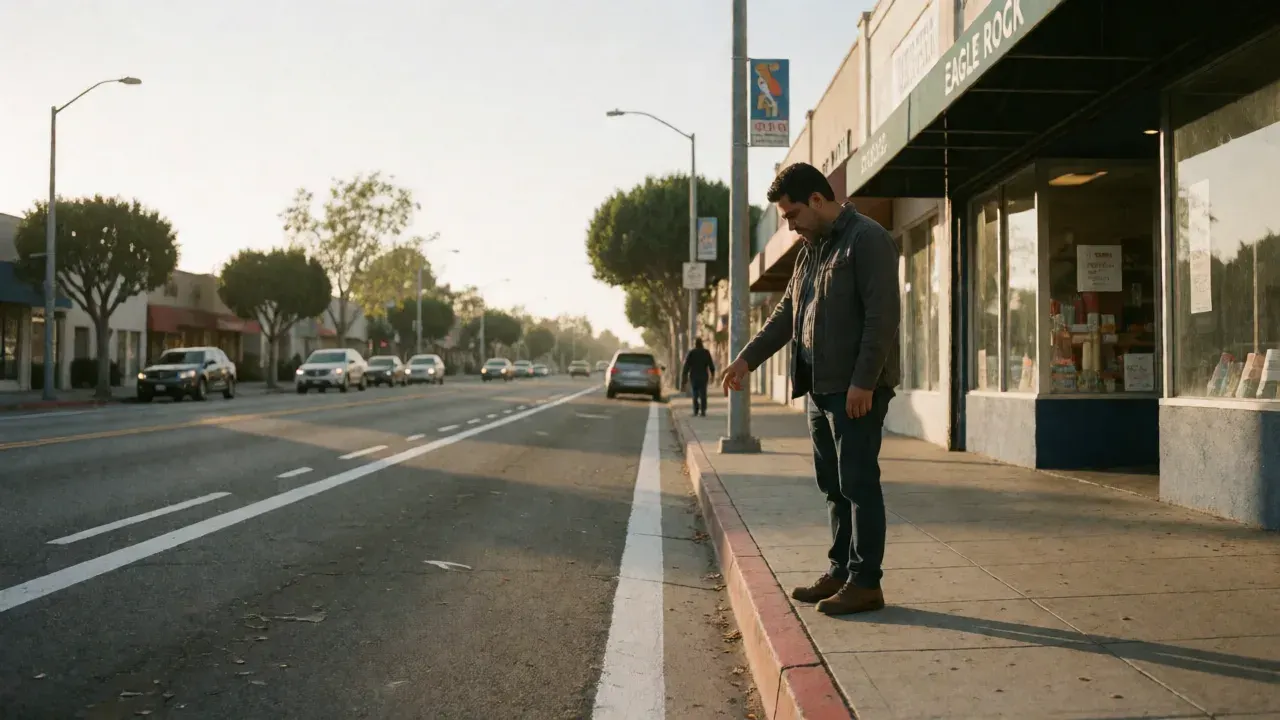 A bus lane through Eagle Rock is slated to open before the Olympics. Will it hurt businesses?