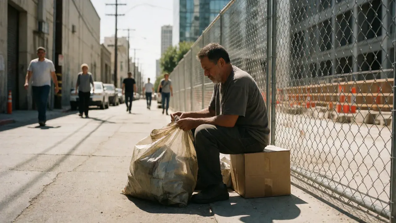 Nearly 6,000 homeless people could be displaced by the L.A. Olympics, study says