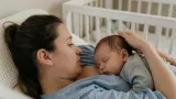 AI-generated illustration: Half of New Parents Experience Unwanted Thoughts of Hurting Their Infants. Not a photograph of the reported event.