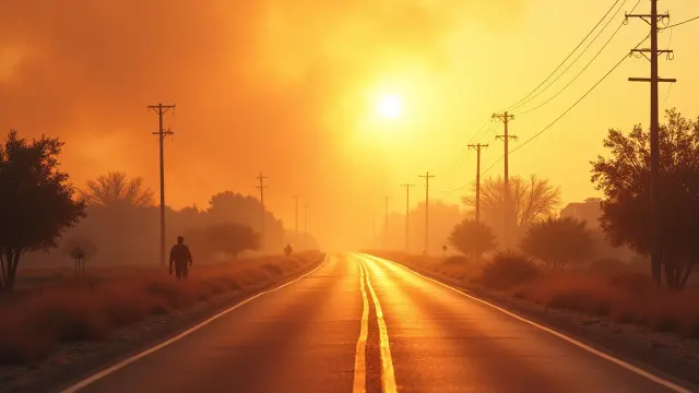 Brush fire breaks out in unincorporated Perris in Riverside County ; evacuation orders , warnings issued for some areas
