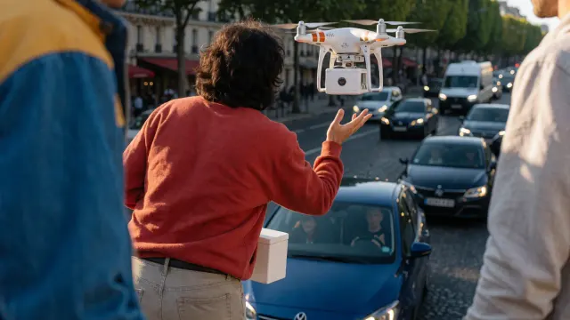 Drones vs. Traffic: Could Flying Defibrillators Triple Survival Rates for Heart Attack Victims in Paris?