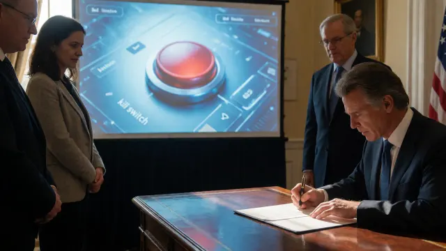 Newsom signed an executive order to look into possible AI regulations. A kill switch is one of them