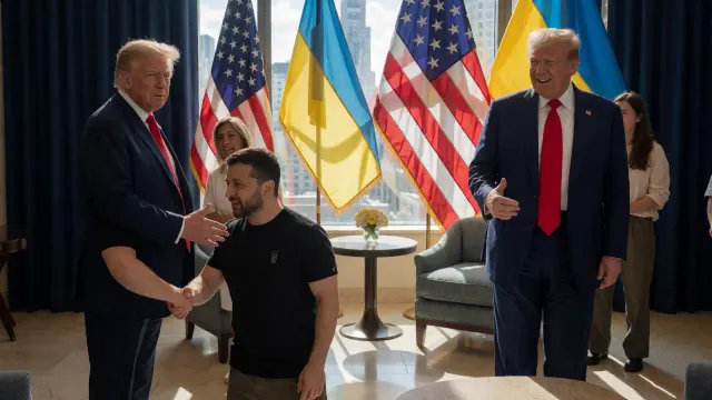 Trump asked Zelenskyy to travel to Moscow for meeting with Putin, but he refused, Bloomberg says
