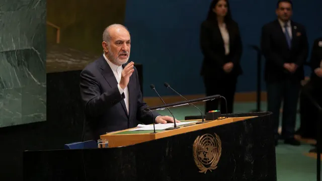 Pezeshkian Condemns US, Israel During UN Address