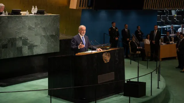 Iranian President speaks at UN: Tehran seeking nuclear energy, not a bomb