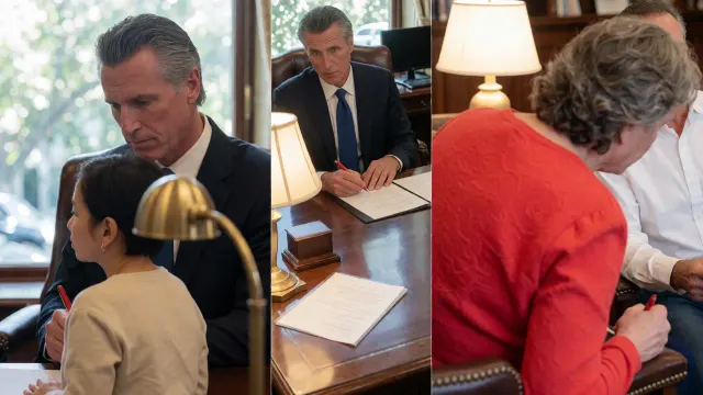 Gavin Newsom blocks early release of meth-and-heroin driver who killed two rescue workers